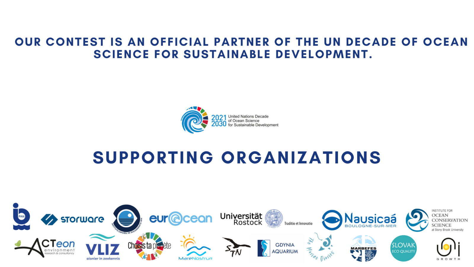 spporting organizations